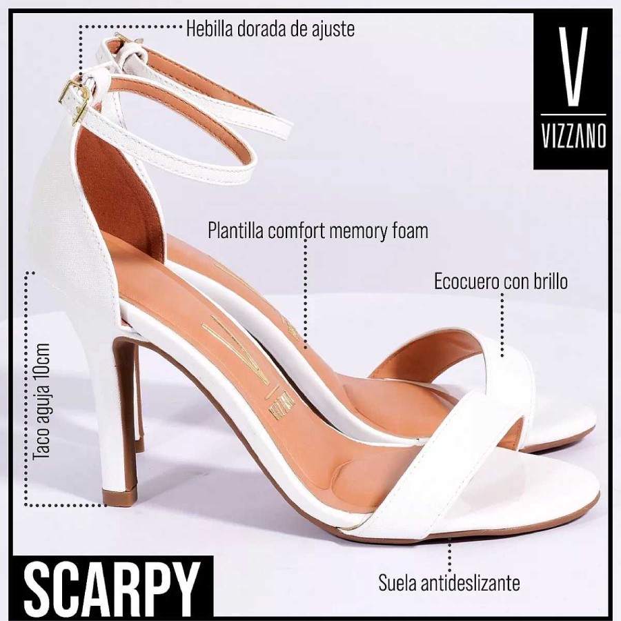 Sandalias Scrapy | Zapatos Vizzano Sandalia Fiesta Glitter Plantilla Softscarpy