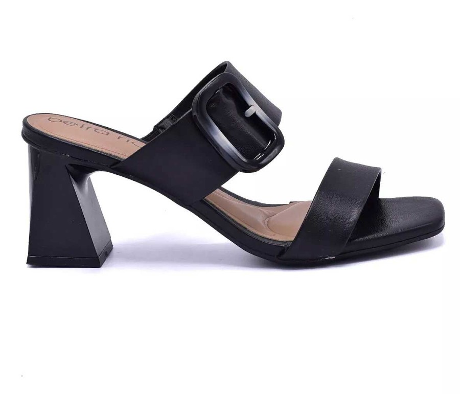 Sandalias Scrapy | Sandalias Mujer Beira Rio Doble Tira Eco Cuero Scarpy