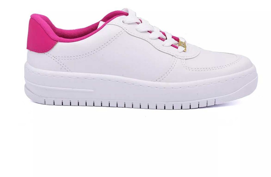 Zapatillas Scrapy | Zapatillas Vizzano Mujer Eco Cuero Con Detalle Rosa Scarpy