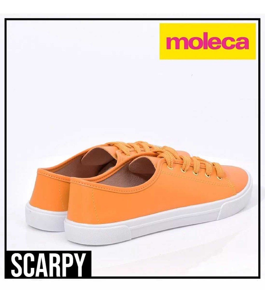 Zapatillas Scrapy | Zapatillas Mujer Eco Cuero Moleca Con Plantilla Confy Scarpy