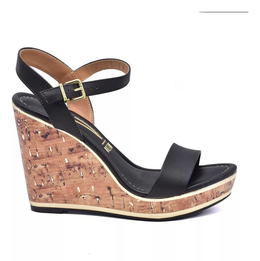 Sandalias Scrapy | Zapato Mujer Sandalia Vizzano Taco Chino Corcho Napa Scarpy