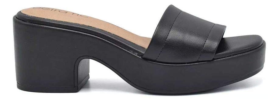 Sandalias Scrapy | Sandalias Beira Rio Mujer C/Plataforma Eco Cuero Scarpy