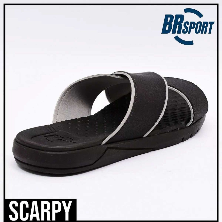 Hombre Scrapy | Ojotas Hombre Br Sport C/Tiras Cruzadas Suela De Goma Scarpy