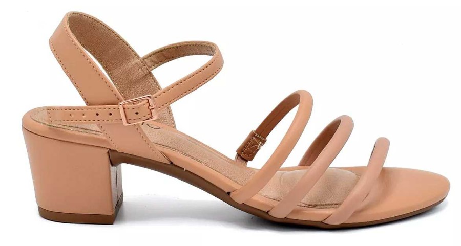 Sandalias Scrapy | Sandalia Mujer Beira Rio Triple Tira De Eco Cuero Scarpy