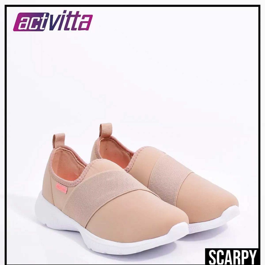 Zapatillas Scrapy | Zapatilla Mujer Actvitta Deportiva Con Elastico Scarpy