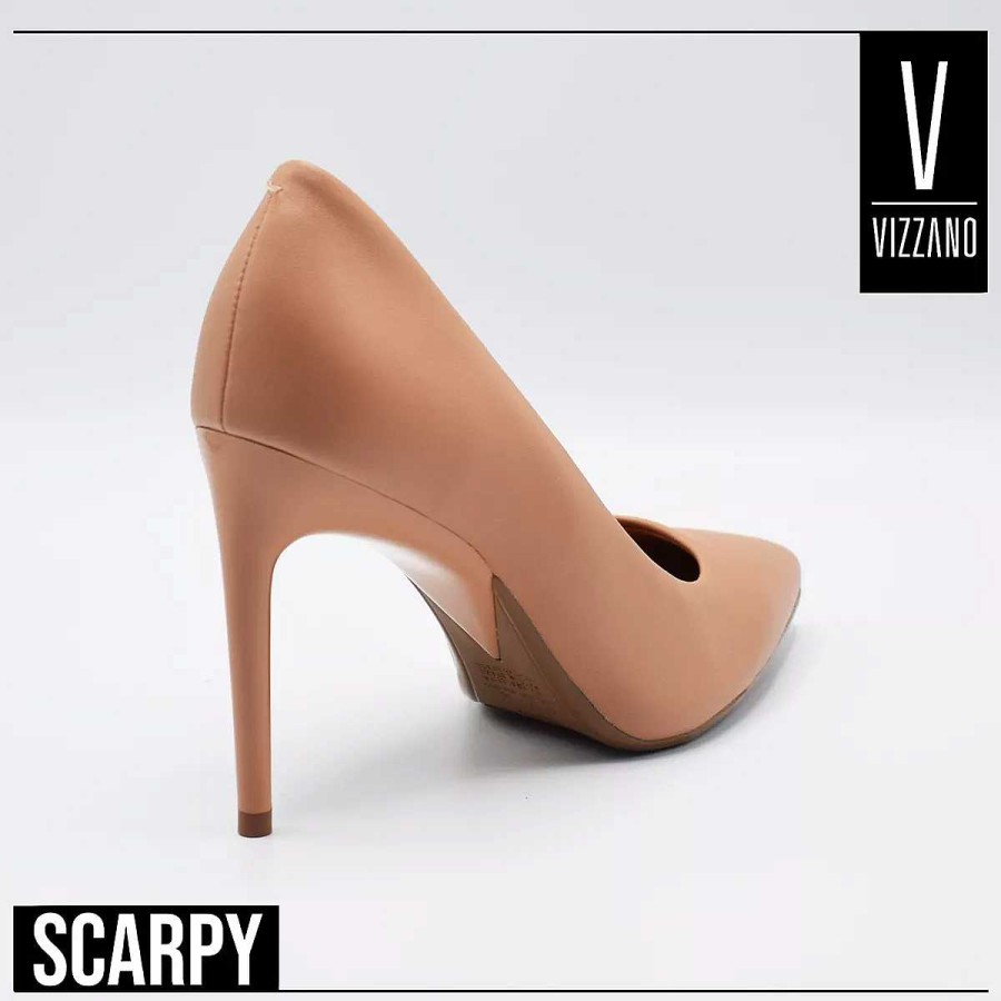 Stilletos Y Plataformas Scrapy | Stiletto Mujer Vizzano Taco Fino Eco Cuero Moda Scarpy