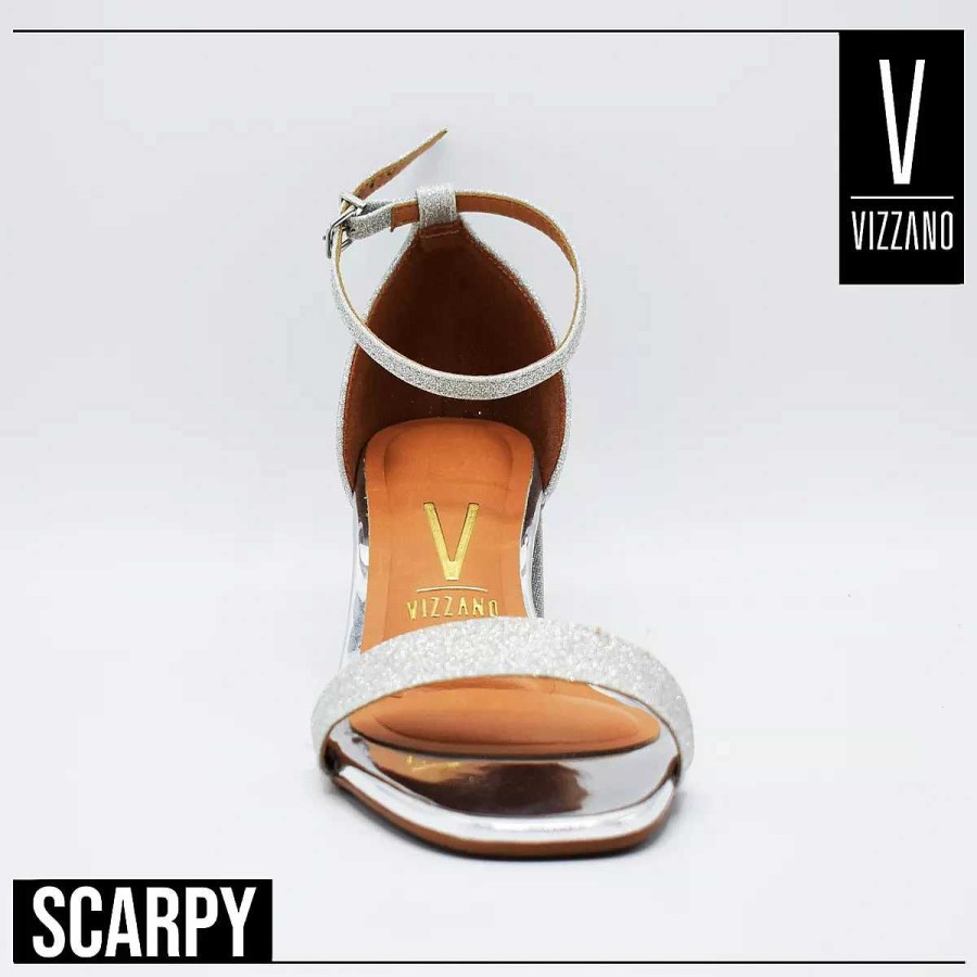 Sandalias Scrapy | Sandalia Mujer Vizzano C/Glitter Plantilla Confort Scarpy