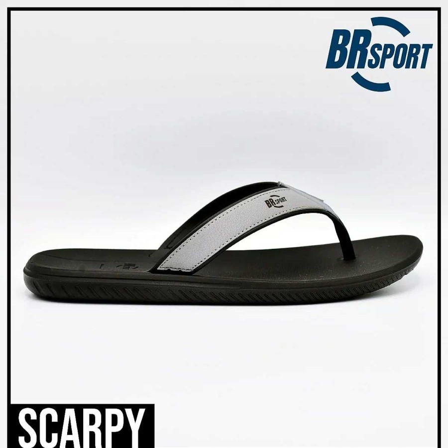 Hombre Scrapy | Ojotas Br Sport Hombre De Goma C/Tira Combinada Scarpy