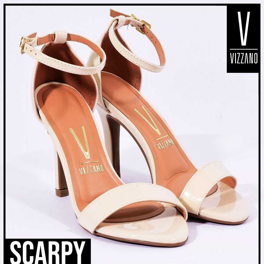 Sandalias Scrapy | Zapatos Vizzano Sandalia Fiesta Charol Plantilla Soft