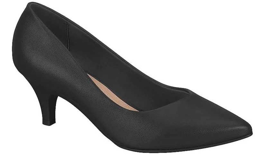 Stilletos Y Plataformas Scrapy | Stilettos Mujer Beira Rio Eco Cuero Taco Aguja 6,5Cm Scarpy